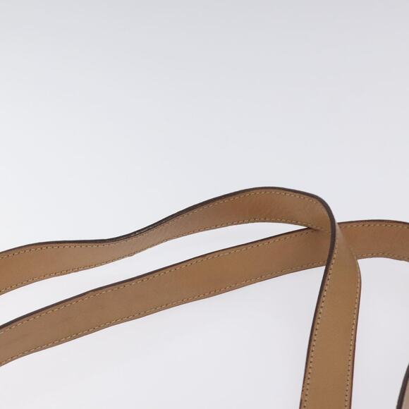 CELINE Macadam Canvas Shoulder Bag Pvc Brown Gold - Picture 8 of 12